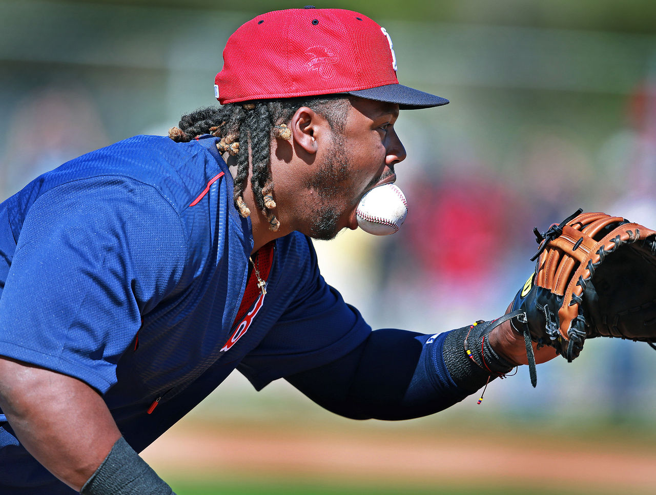 BASEBALL: Hanley Ramirez has a low-key start to spring training