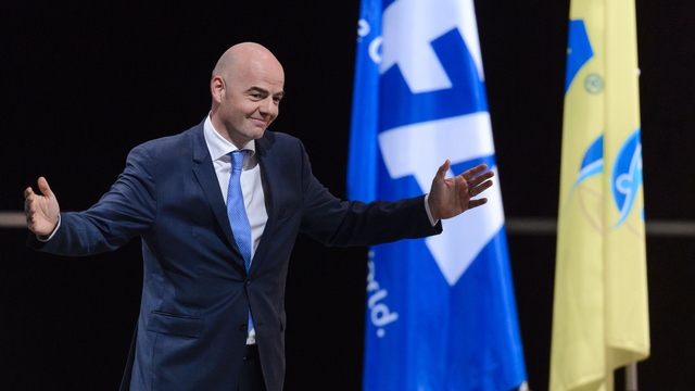 New president Infantino: 'You will be proud of what FIFA does for football'
