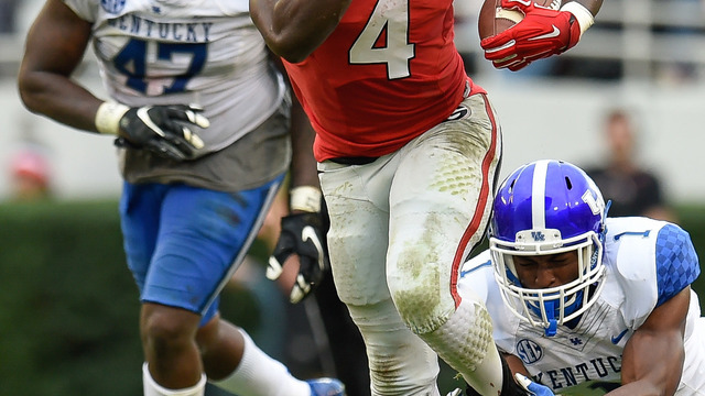 Marshall, Ervin post top 40-yard dash times among RBs