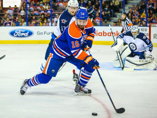 Report: Panthers believed to be making 'strong push' for Oilers' Purcell