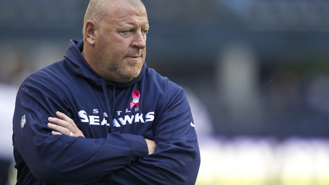 VIDEO: Seahawks' Tom Cable gets sleepy at combine