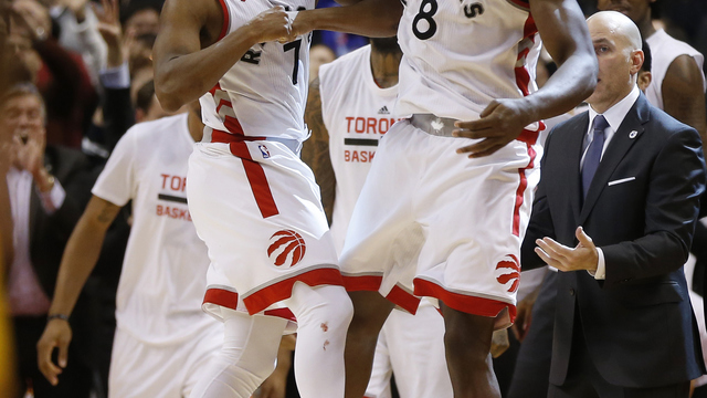 VIDEO: Lowry sinks Cavs with game-winning step-back