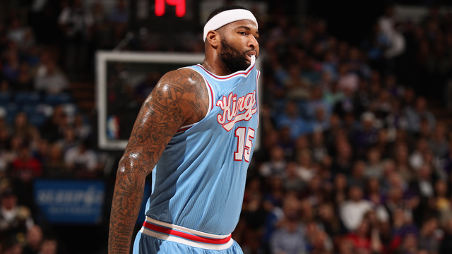 VIDEO: DeMarcus Cousins whips ball off Chris Paul's back