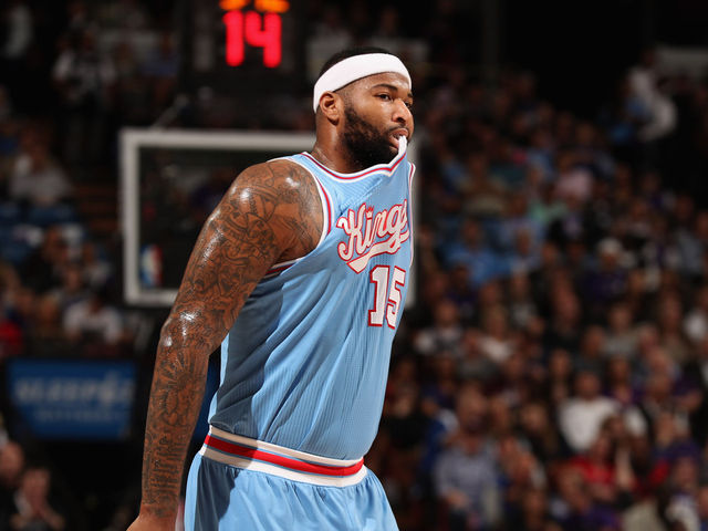 VIDEO: DeMarcus Cousins whips ball off Chris Paul's back
