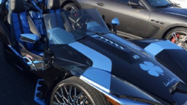 Cespedes auto show: Polaris Slingshot No. 2