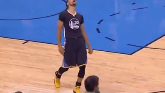 VIDEO: Curry celebrates absurd game-winner with absurd dance