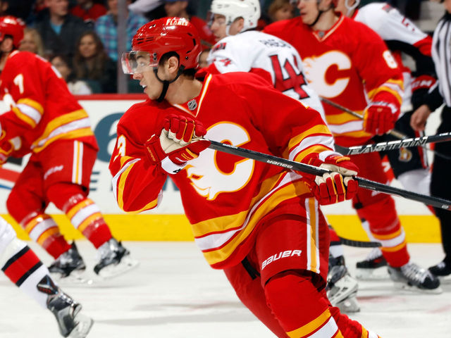 VIDEO: Gaudreau matches rookie output with wicked wrister