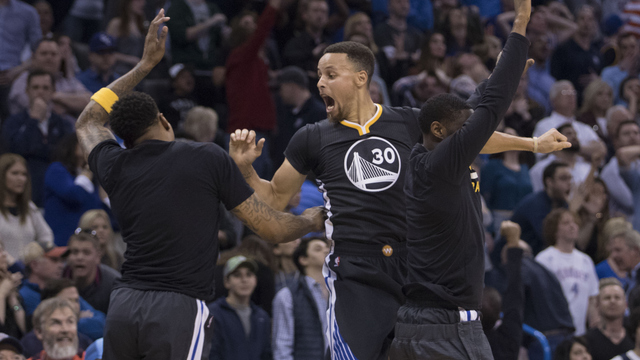 Curry joins exclusive 50-40-90 club after historic shooting season