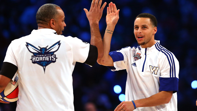 VIDEO: Dell Curry apologizes for going wild during Steph's game vs. OKC