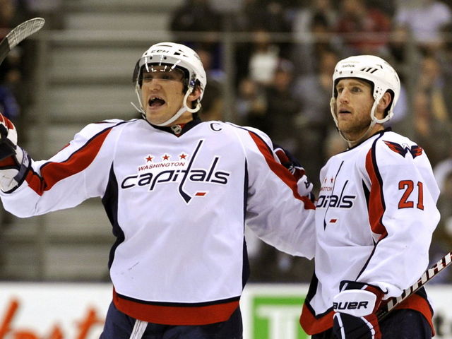 Ovechkin, Capitals take to Twitter to wish Laich good luck in Toronto