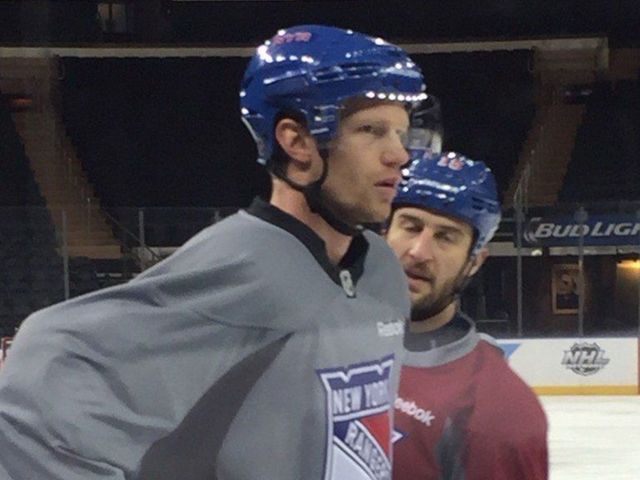 Rangers' Vigneault envisions Eric Staal playing down the middle