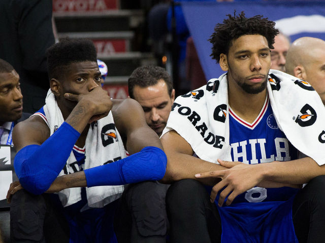 Sixers fans break out a 'we got draft picks' chant vs. Nets