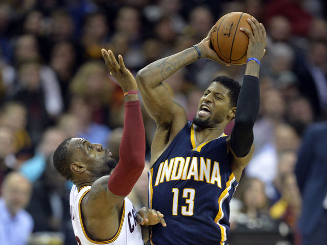 Pacers' George carefully voices displeasure about late-game no-calls