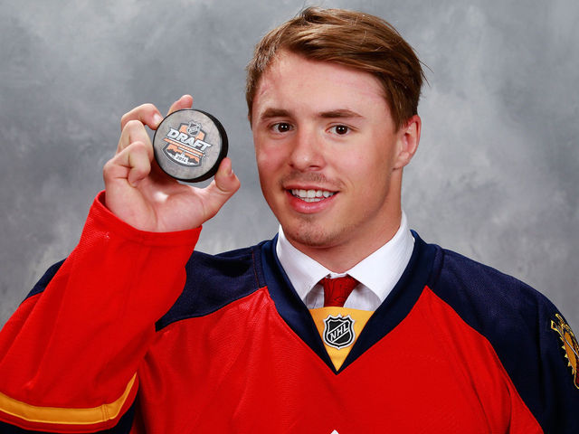 Panthers sign Jayce Hawryluk to entry-level contract