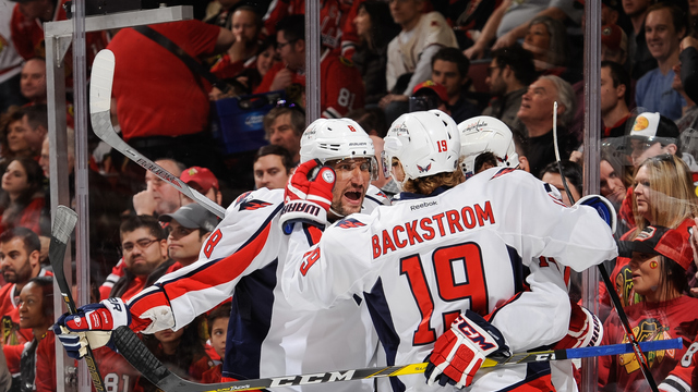 Watch: Ovechkin scores 3 power-play goals from his office