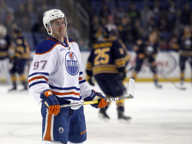 McDavid takes Round 1 from Eichel with OT winner