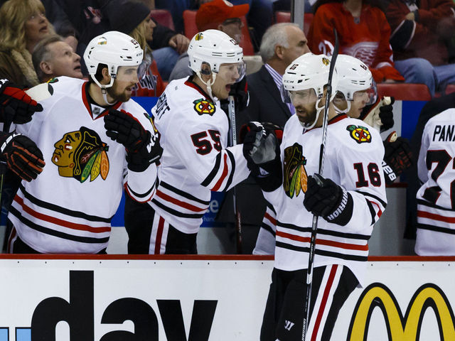 VIDEO: Ladd scores 1st goal since return to Blackhawks