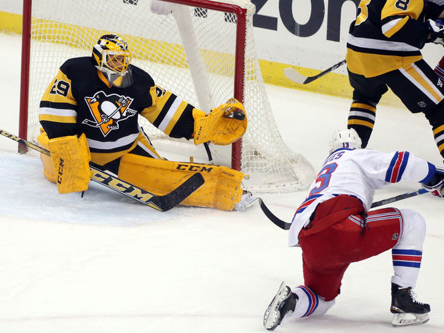 Fleury calls Lundqvist's net-launching antics 'baby stuff'
