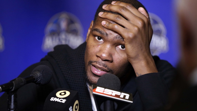 Watch: Thunder point the finger but don't defend