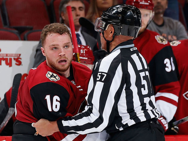 Coyotes' Domi suspended 1 game for instigating