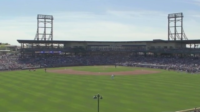 Cubs, Angels set Cactus League attendance record