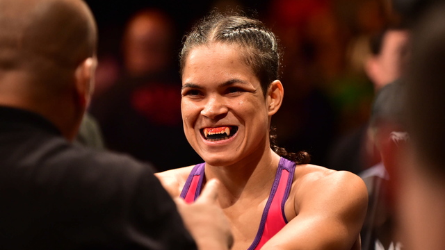 Amanda Nunes looking for title shot, hopes Rousey stays on shelf for now