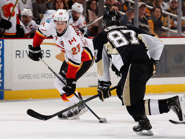 Crosby sensed lack of desperation from Penguins in loss to Flames