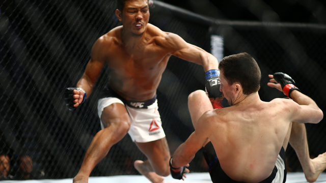 VIDEO: Teruto Ishihara starts off UFC 196 with knockout of Julian Erosa