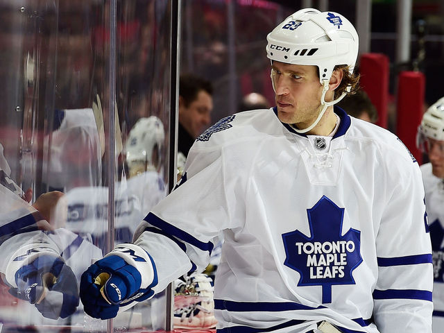 Captain material: Laich wrote about wearing 'C' for Maple Leafs in school