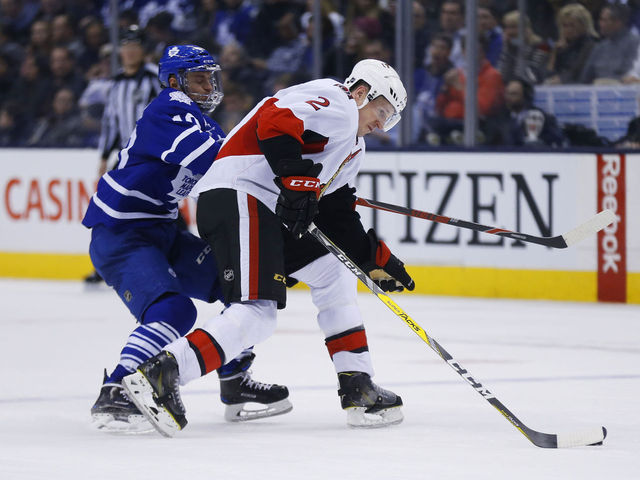 Phaneuf finds closure, says Toronto return a night he'll remember forever