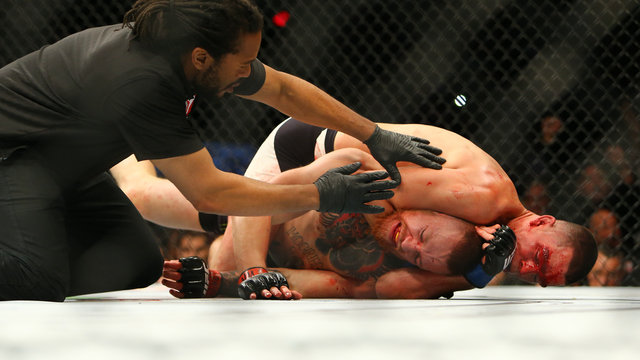 VIDEO: Nate Diaz secures submission win over Conor McGregor