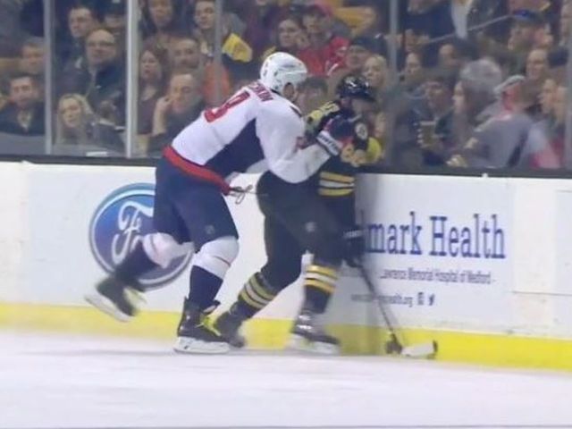 Alex Ovechkin calls boarding major 'just a hockey play'