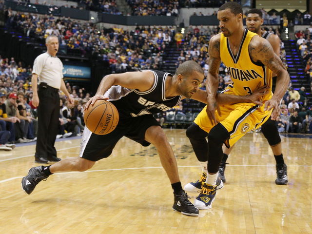 Tony Parker left game vs. Pacers with toe contusion