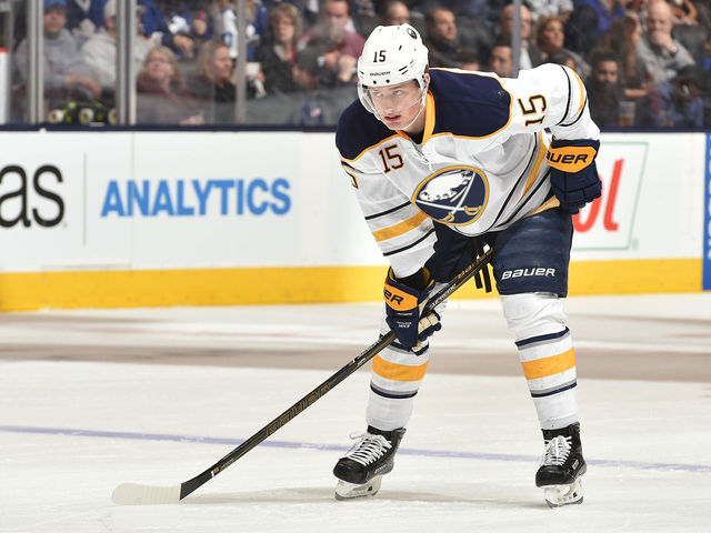 Eichel becomes youngest Sabres rookie to score 20 goals