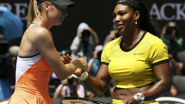 Serena lauds Sharapova for owning up to failed drug test