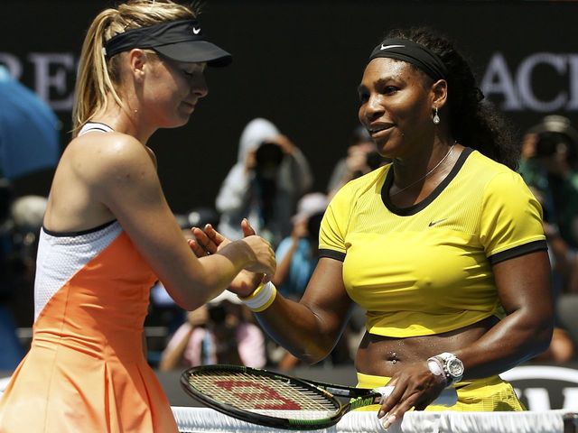 Serena lauds Sharapova for owning up to failed drug test