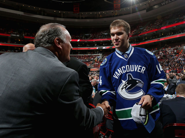 Canucks sign Nikita Tryamkin to entry-level contract