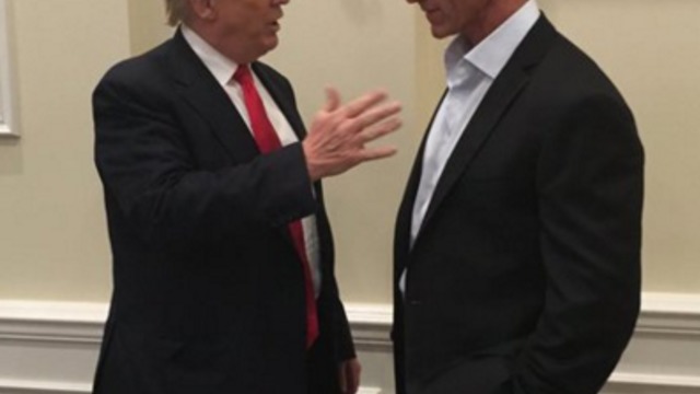VIDEO: Trump shouts out O'Neill, seeks endorsement