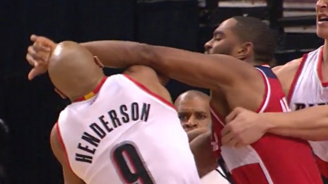 Wizards' Anderson ejected after scuffle with Blazers' Henderson