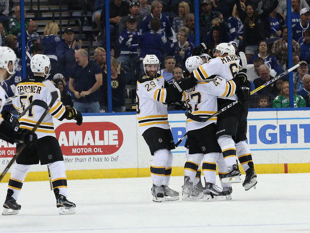 VIDEO: Bruins' Marchand scores game-winner 10 seconds into overtime