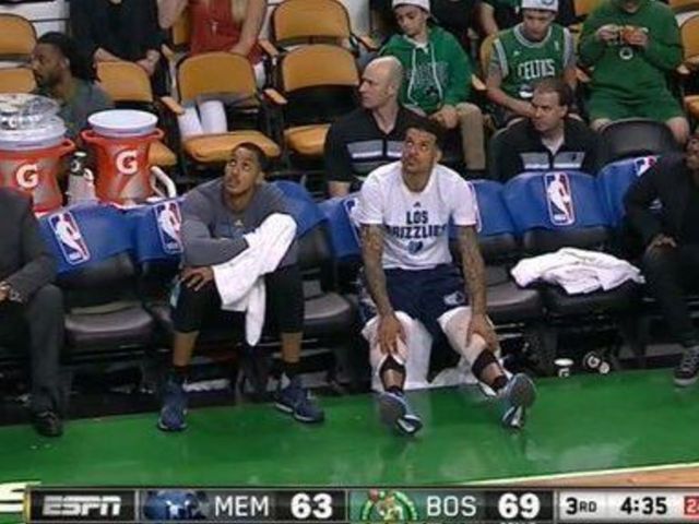 The Memphis Grizzlies' bench has seen better days