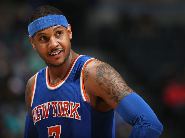 Carmelo Anthony passes Clyde Drexler on NBA's all-time scoring list
