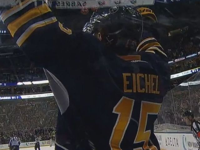 VIDEO: Eichel scores OT winner with 1 second left