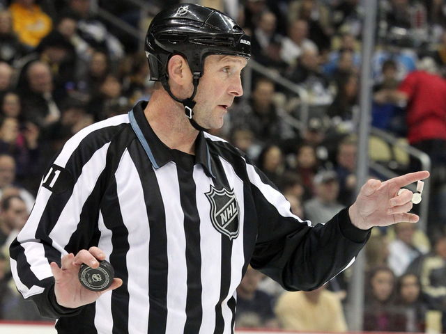 Don Henderson - linesman hit by Wideman - out for season with concussion