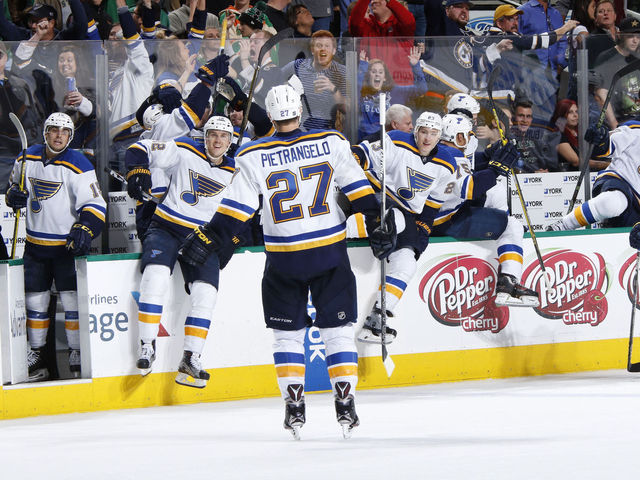Blues teammates praise Pietrangelo: 'He's the captain of the back end'
