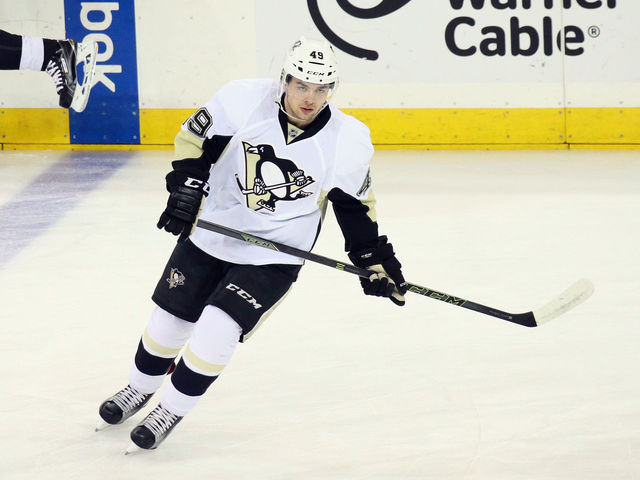 Penguins' Dominik Simon makes NHL debut Sunday vs. Rangers