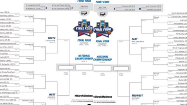 Owner of top March Madness bracket forgets to pick winner