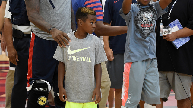 VIDEO: LeBron shares highlight reel of his sons hooping at tournament