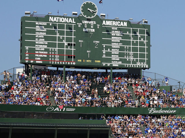 Wrigley Field batter's eye renamed for Pepsi