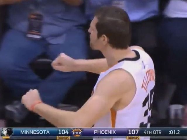 VIDEO: Mirza Teletovic sinks Timberwolves with game-winning 3-pointer